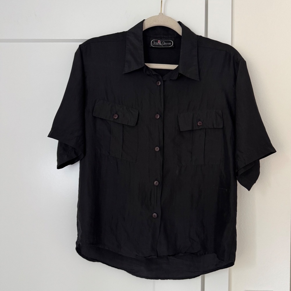 Jean de Pierre short sleeve button up - Picture 2 of 5